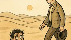 Dowcip: Idzie facet przez pustynię…