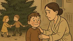 Dowcip: Wraca Jaś z przedszkola, cały podrapany