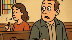 Dowcip: Byłem na mszy... i piwo