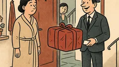 Dowcip: Przedstawiciel handlowy puka do drzwi…