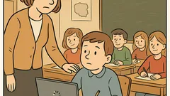 Dowcip: Nie pisze tylko Jaś…