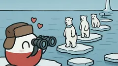 Dowcip: Im bliżej bieguna, tym ładniejsze białe niedźwiedzice