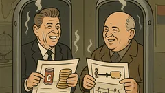 Dowcip: Reagan i Gorbaczow budzą się po hibernacji…