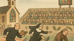 Dowcip: chrześcijanin wchodzi na igrzyska...