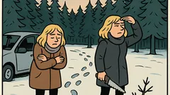 Dowcip: Dwie blondynki jadą po choinkę