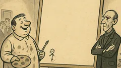 Dowcip: Malarz chwali się krytykowi...