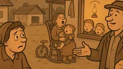 Dowcip: Jagna słyszy od sąsiada dziwne odgłosy