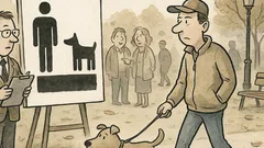 Dowcip: Statystyk wyprowadza psa na spacer...