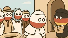 Dowcip: Papież w Polsce, „Barka” po niemiecku